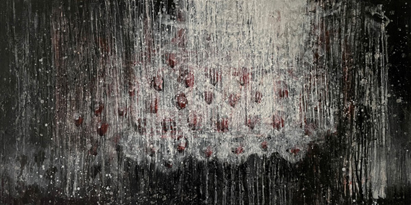 Nat-regn_22 Per Kragh Møller Maleri Art Kunst